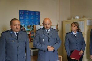 Wprowadzenie nowego Komendanta Komisariatu Policji w Sławkowie