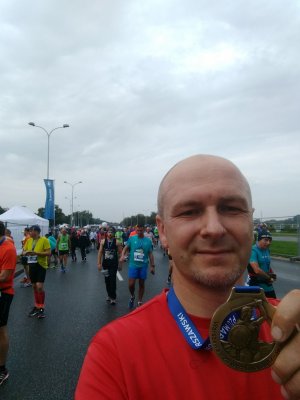 Siewierski dzielnicowy zdobywcą Korony Maratonów Polskich
