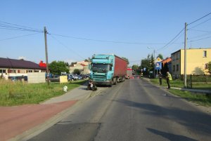 Tragiczny wypadek motocyklisty w Psarach