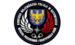Logo Zespołu Poszukiwań i Identyfikacji Osób Komendy Wojewódzkiej Policji w Katowicach